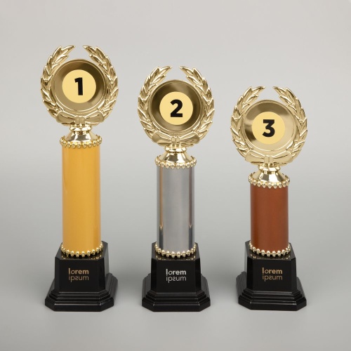 Стела EnterPrize, большая, золотистая фото 2