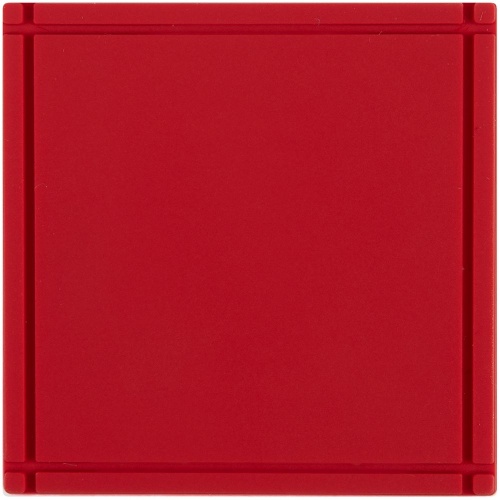 Лейбл из ПВХ Dzeta, L, красный Лейбл из ПВХ Dzeta, L, красный