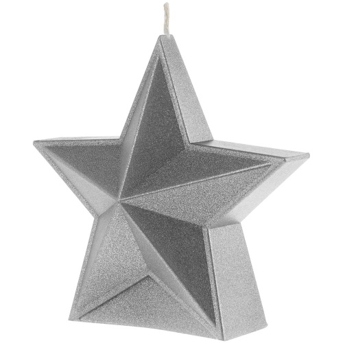 Свеча High Five, серебристая фото 2