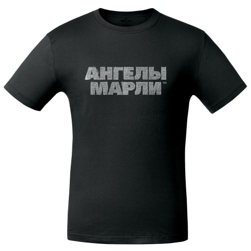 Футболка «Ангелы марли», черная фото 3