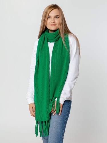 Шарф Flette, зеленый фото 3 Шарф Flette, зеленый фото 3