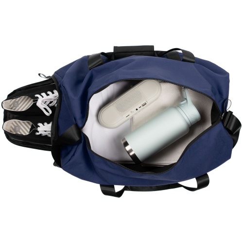 Сумка дорожная urbanPulse, синяя фото 3 Сумка дорожная urbanPulse, синяя фото 3