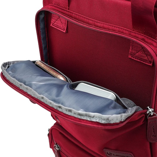 Рюкзак для ноутбука B175, бордовый фото 6 Рюкзак для ноутбука B175, бордовый фото 6