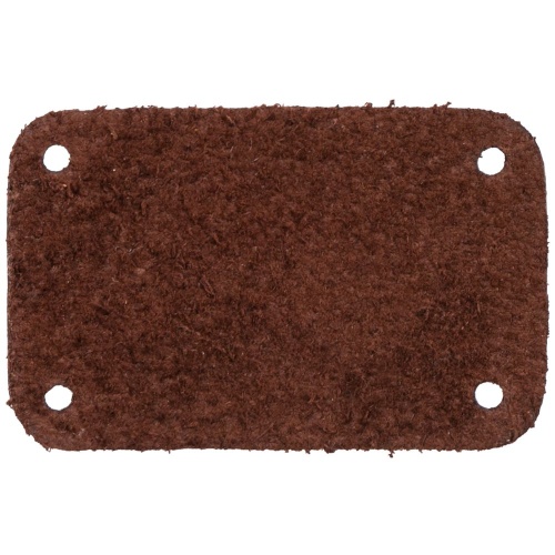 Лейбл кожаный Beta, S, коричневый фото 4 Лейбл кожаный Beta, S, коричневый фото 4