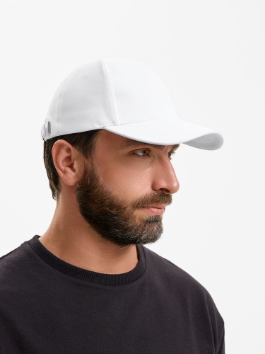 Бейсболка Yonkers, белая фото 3