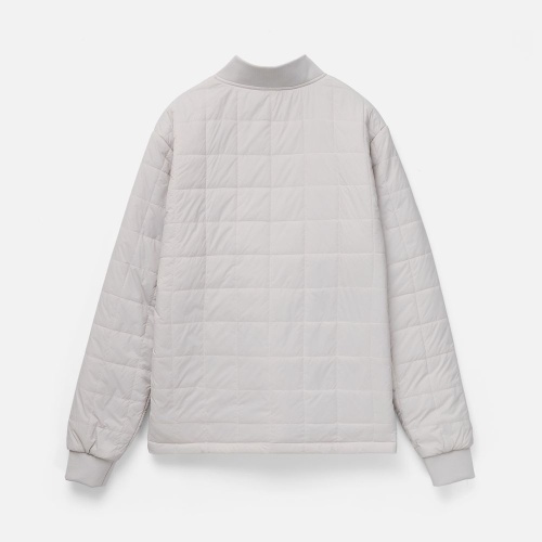 Куртка унисекс Warmbridge, светло-серая фото 2 Куртка унисекс Warmbridge, светло-серая фото 2