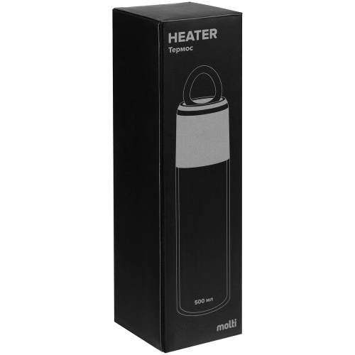 Термос Heater, синий фото 8