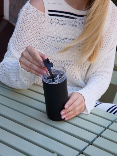 Термостакан Voima, черный фото 8 Термостакан Voima, черный фото 8