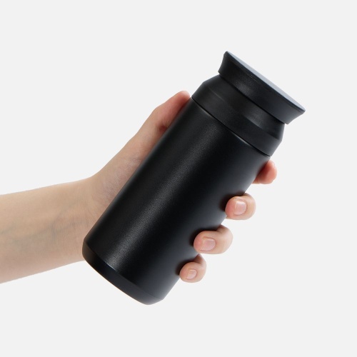 Термостакан Bau с ситечком, черный фото 3