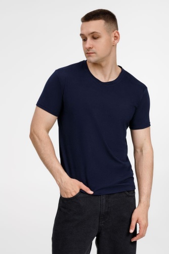 Футболка унисекс Senti, темно-синяя