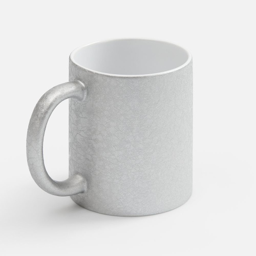 Кружка для сублимационной печати Sagredo, серебристая фото 2 Кружка для сублимационной печати Sagredo, серебристая фото 2