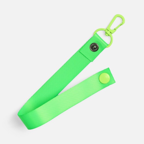Застежка-карабин Snap Hook, M, желтый неон фото 8