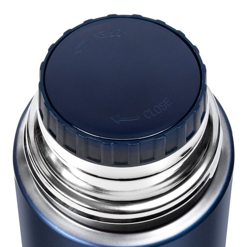 Термос Relaxika 500, темно-синий фото 2