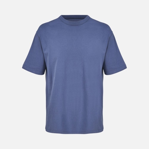 Футболка оверсайз мужская Boxy Men, синяя (джинс) фото 2