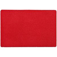 Наклейка тканевая Lunga, L, красная