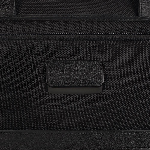 Сумка для ноутбука Santiago Nylon, черная фото 4 Сумка для ноутбука Santiago Nylon, черная фото 4