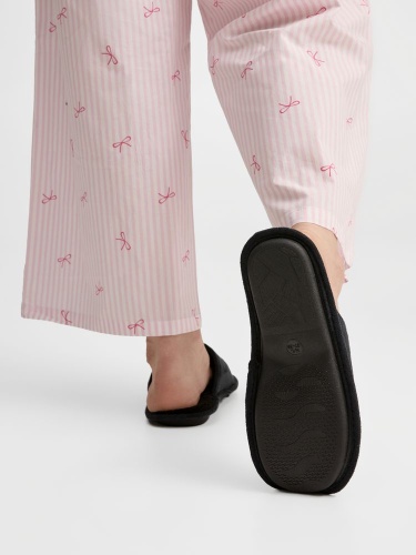 Тапочки домашние Norridge, черные фото 3