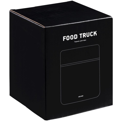 Термос для еды Food Truck, черный фото 10