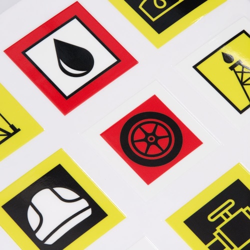 Стикерпак UV-DTF Industry, нефть фото 2 Стикерпак UV-DTF Industry, нефть фото 2