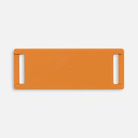 Лейбл из ПВХ Kova, оранжевый