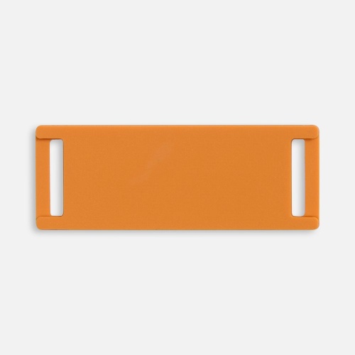 Лейбл из ПВХ Kova, оранжевый