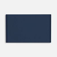 Лейбл из ПВХ Dzeta, XL, темно-синий