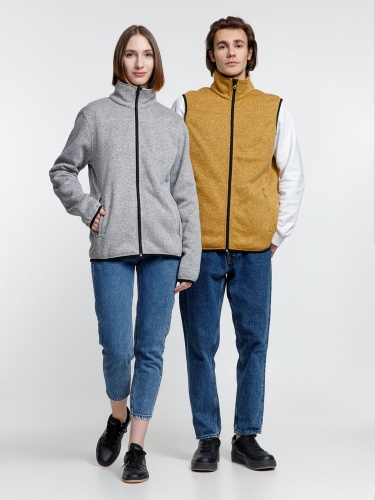 Жилет унисекс Gotland, горчичный фото 5 Жилет унисекс Gotland, горчичный фото 5