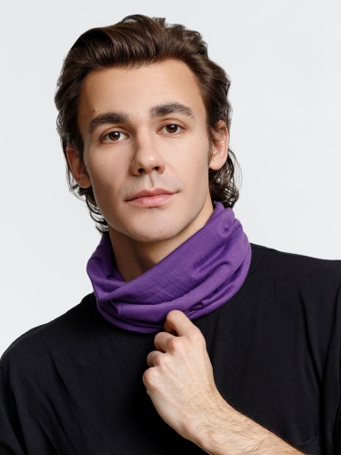 Многофункциональная бандана Dekko, фиолетовая фото 3