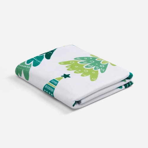 Флисовый плед Imaginario, зеленый фото 2 Флисовый плед Imaginario, зеленый фото 2