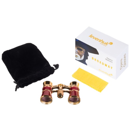 Театральный бинокль Broadway 325B, красный фото 3 Театральный бинокль Broadway 325B, красный фото 3