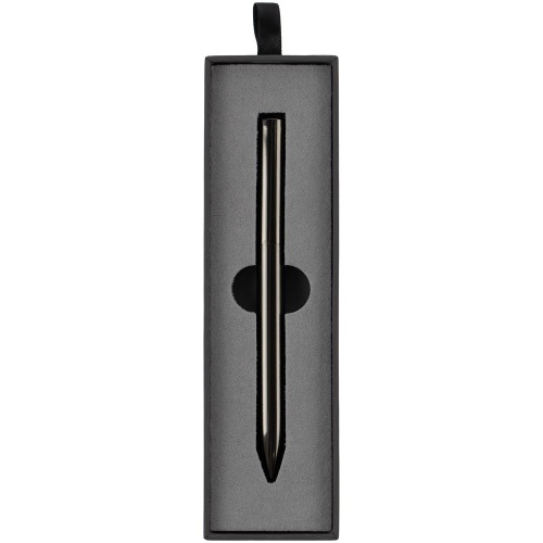 Ручка шариковая Superbia, темно-серая фото 4