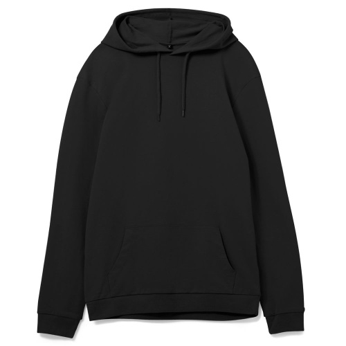 Толстовка с капюшоном унисекс Hoodie, черная фото 2