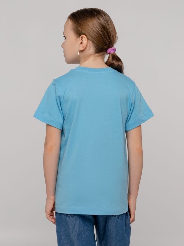 Футболка детская T-Bolka Kids, голубая фото 7