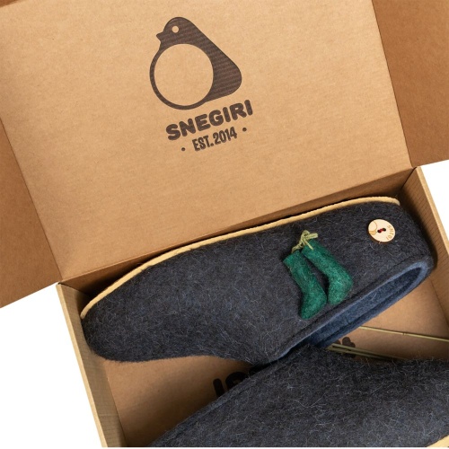 Домашние валенки Cant, черные фото 4 Домашние валенки Cant, черные фото 4