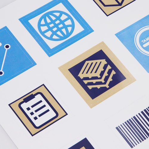 Стикерпак бумажный Industry, логистика фото 2 Стикерпак бумажный Industry, логистика фото 2