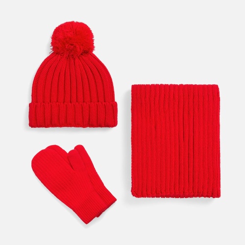 Шапка HappyGo, красная фото 7 Шапка HappyGo, красная фото 7