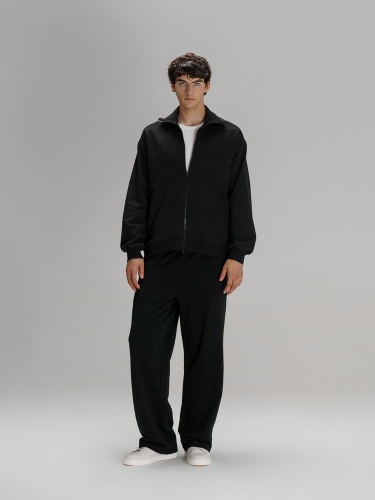 Толстовка унисекс Neofit, черная фото 4 Толстовка унисекс Neofit, черная фото 4