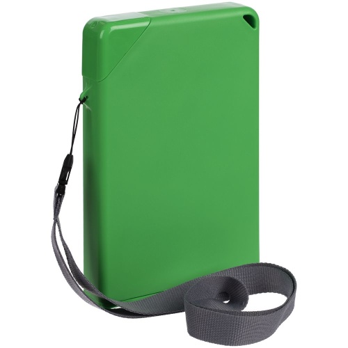 Плоская бутылка для воды Flacon, зеленая Плоская бутылка для воды Flacon, зеленая