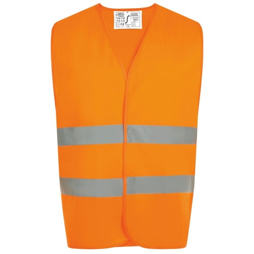 Жилет светоотражающий Secure Pro, оранжевый неон фото 2