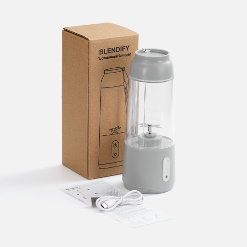 Портативный блендер Blendify, серый фото 8 Портативный блендер Blendify, серый фото 8