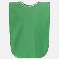 Манишка Member, зеленая с белым