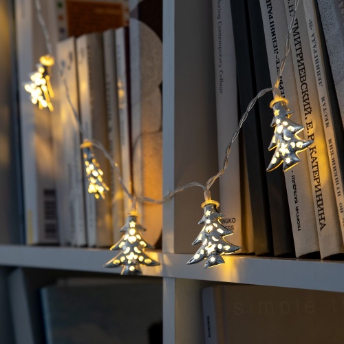 Светодиодная гирлянда Silver Lights, серебристая фото 3 Светодиодная гирлянда Silver Lights, серебристая фото 3