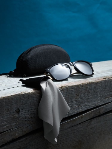 Очищающая салфетка Specta, серая с черным фото 3