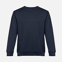 Свитшот унисекс Delta, темно-синий