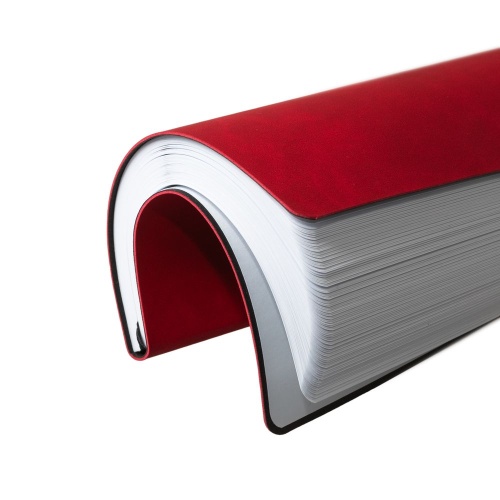 Ежедневник Nubuck Touch, недатированный, красный фото 3 Ежедневник Nubuck Touch, недатированный, красный фото 3