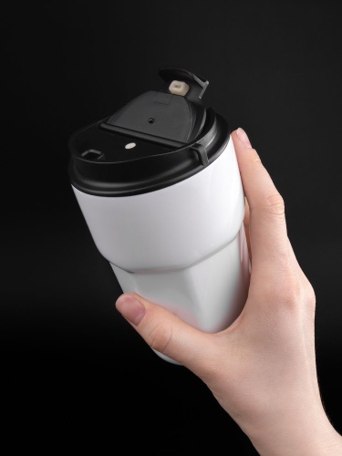 Термостакан Freshbrew, белый фото 4