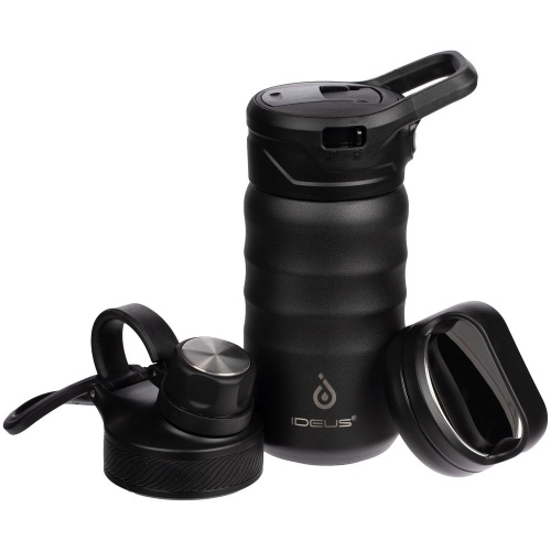 Термобутылка Fujisan, черная фото 2 Термобутылка Fujisan, черная фото 2