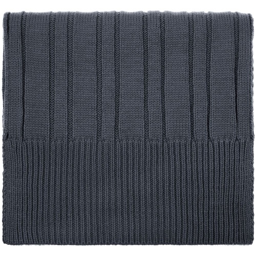 Шарф Knit Beat, темно-серый фото 2