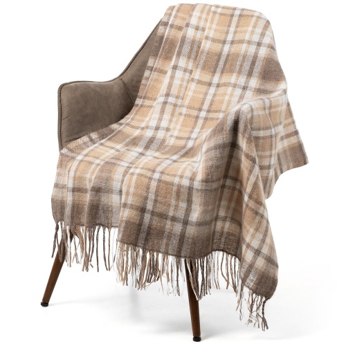 Плед «Берген», бежевый фото 2 Плед «Берген», бежевый фото 2