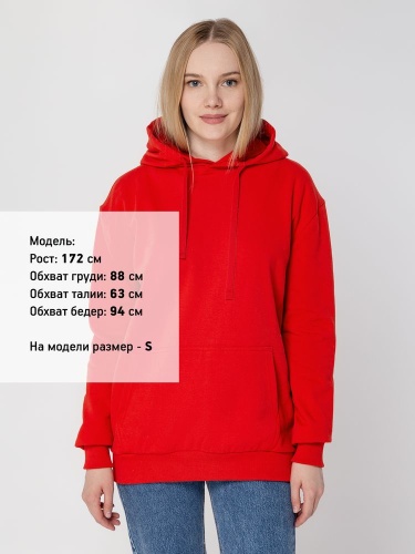 Худи Kirenga Heavy 2.0, красное фото 3